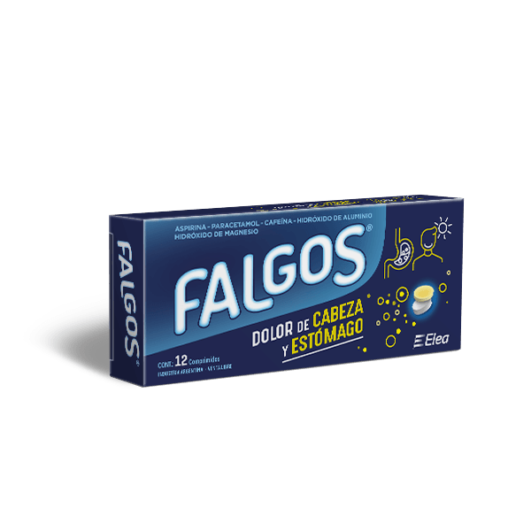 Falgos Analgésico Antiácido x12 comprimidos